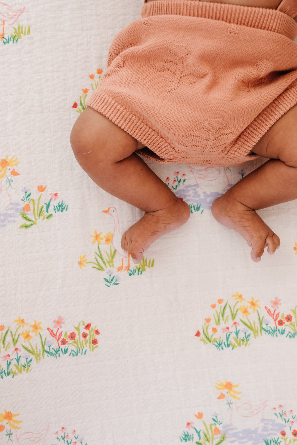 Garden Goose Crib Sheet - Paranoid Ranch