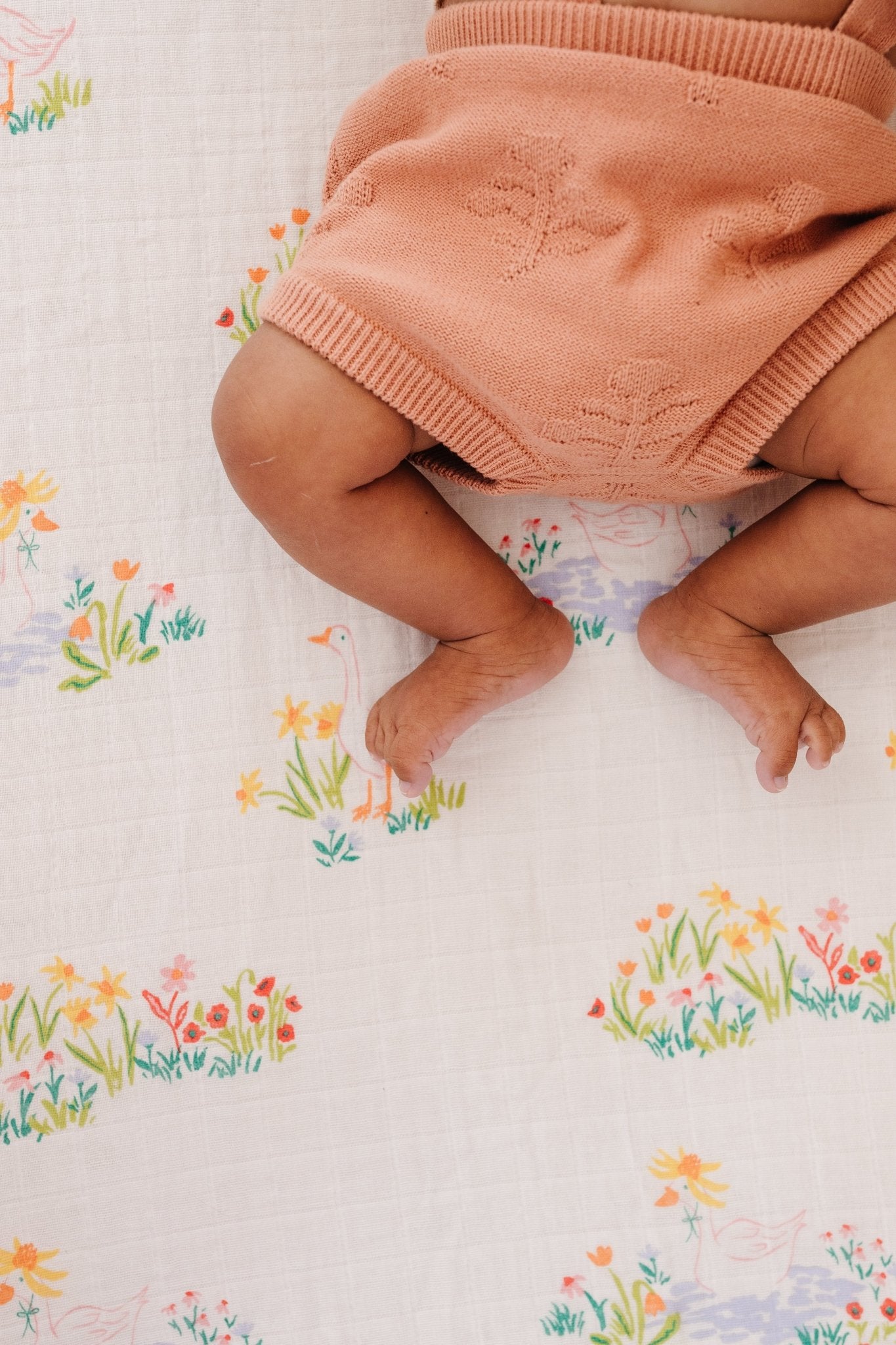 Garden Goose Crib Sheet - Paranoid Ranch