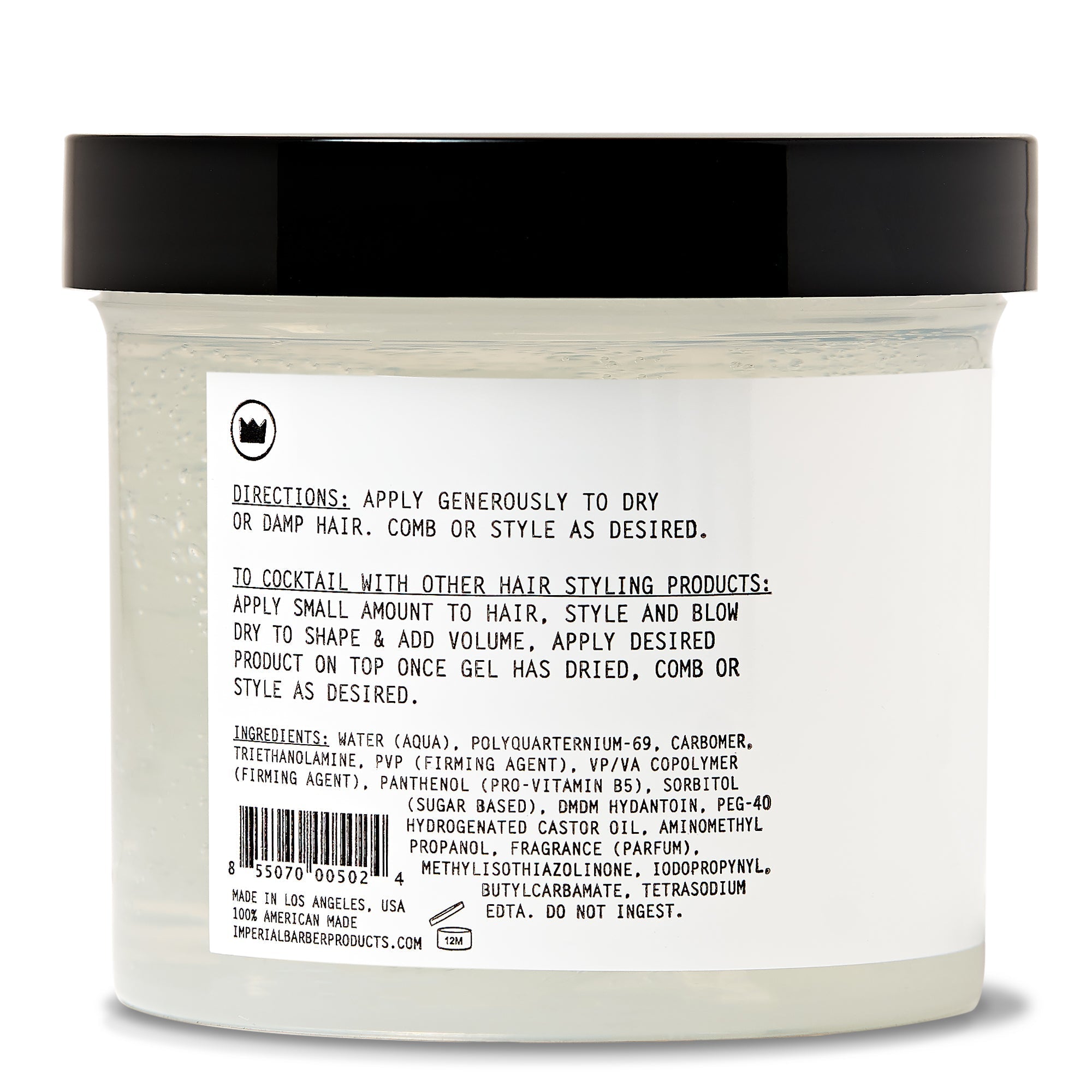 Gel Pomade - 12 oz - Paranoid Ranch