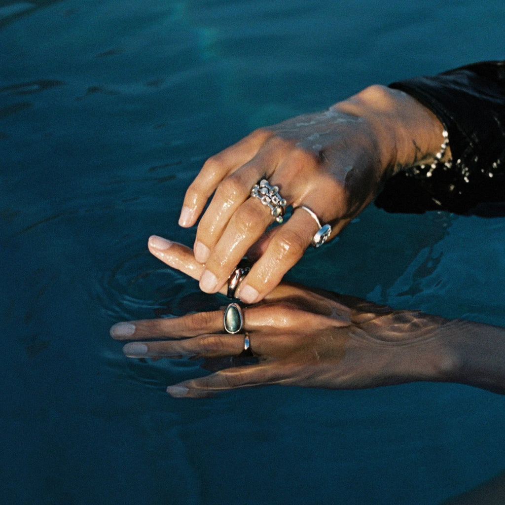Gemstone Signet Ring - Paranoid Ranch