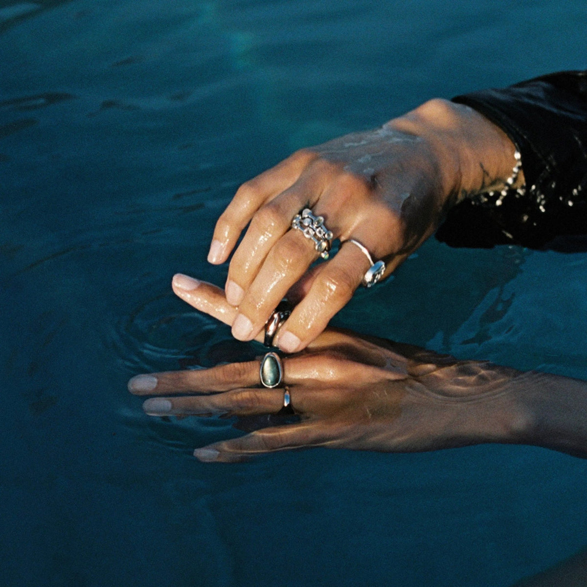 Gemstone Signet Ring - Paranoid Ranch