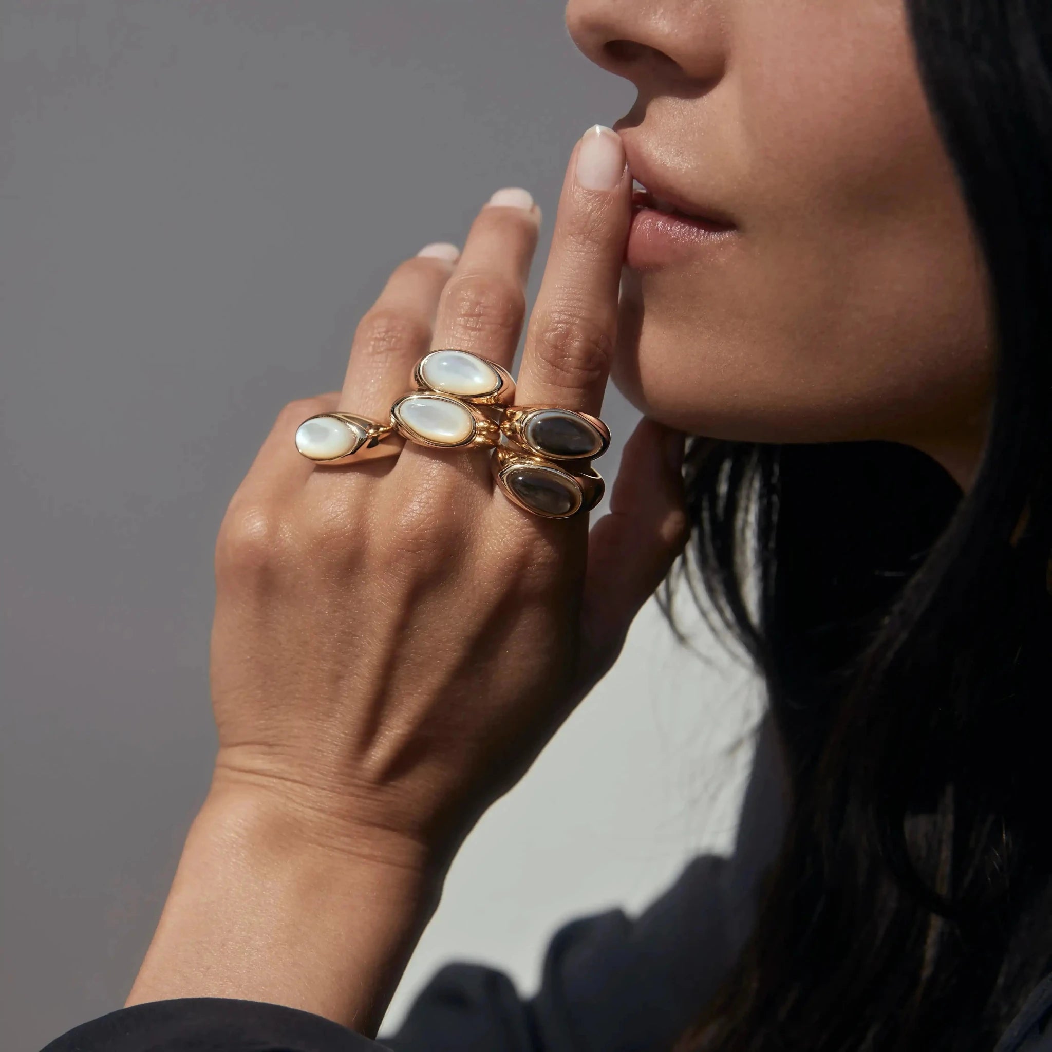 Gemstone Signet Ring - Paranoid Ranch