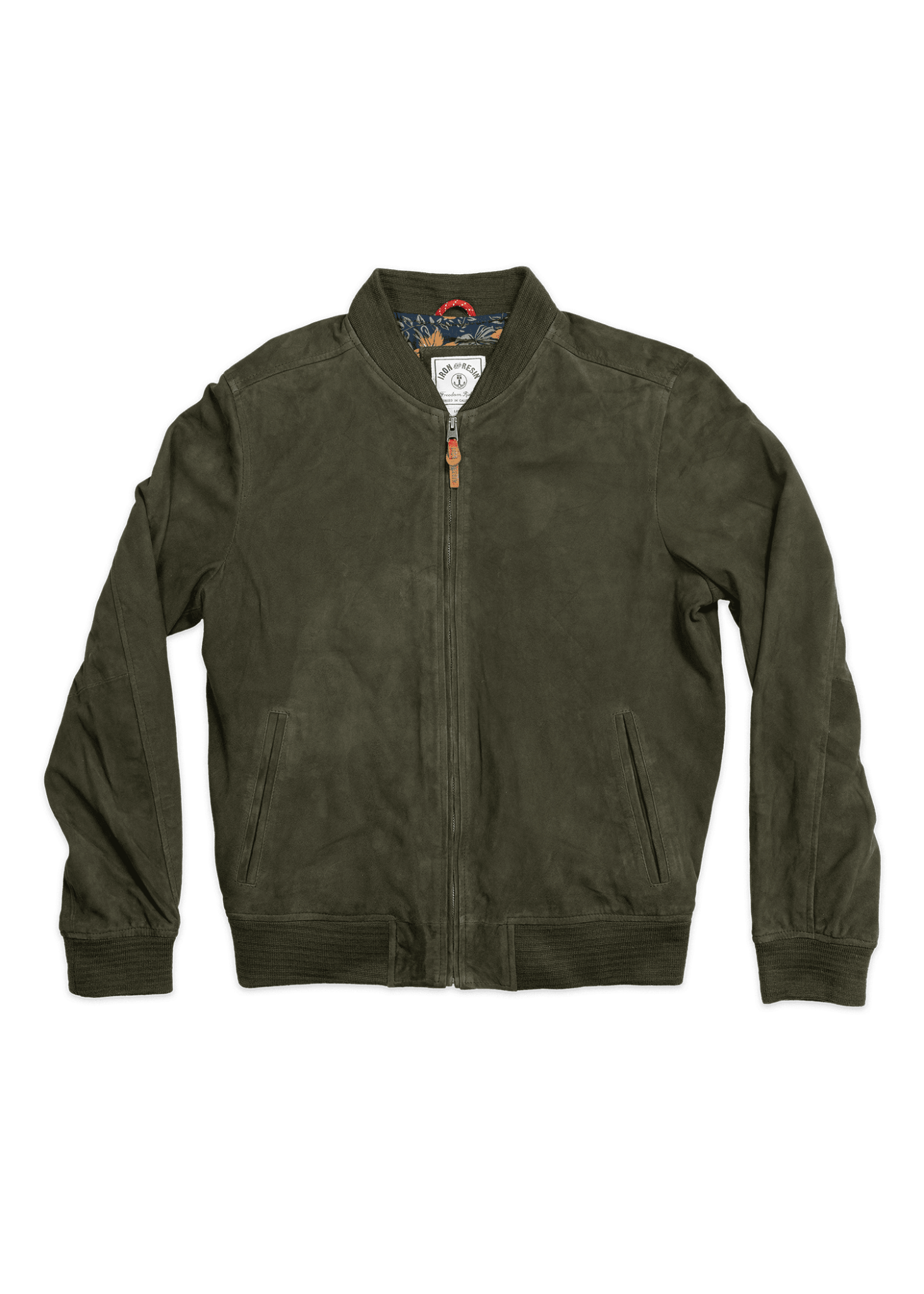 Goat Suede Bomber Jacket - Paranoid Ranch