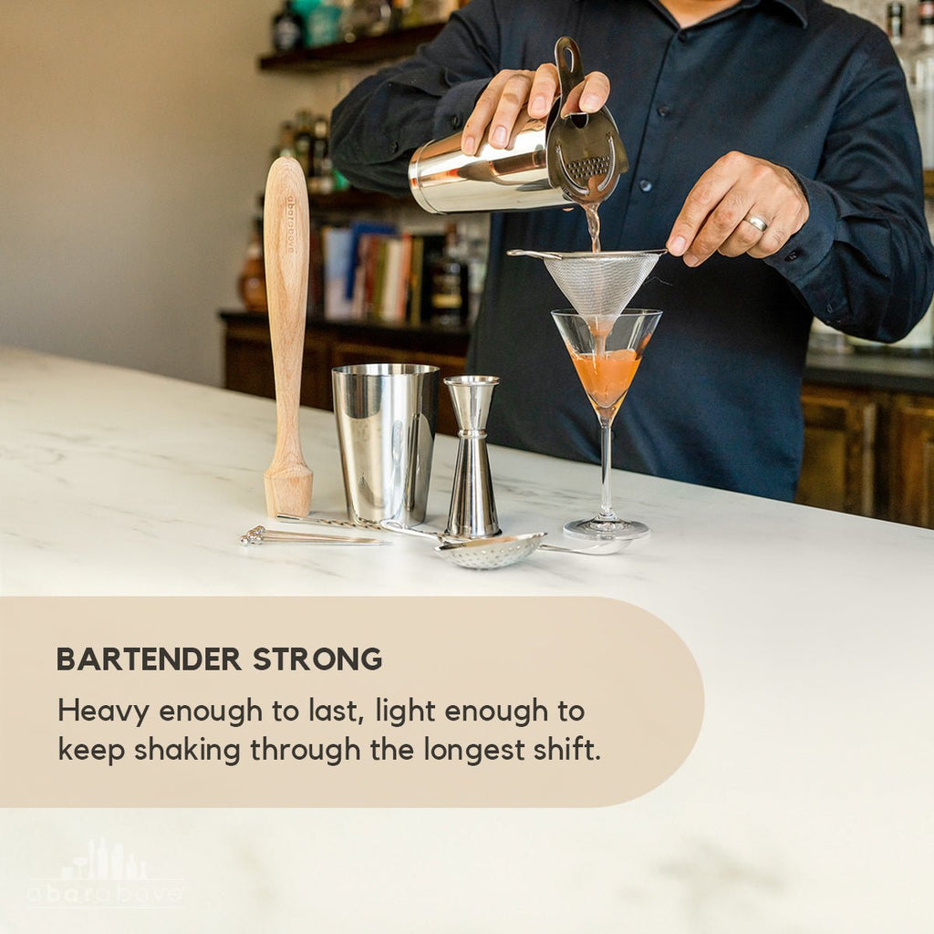 Gold Mixologist Bar Set (14 - Piece) - Paranoid Ranch
