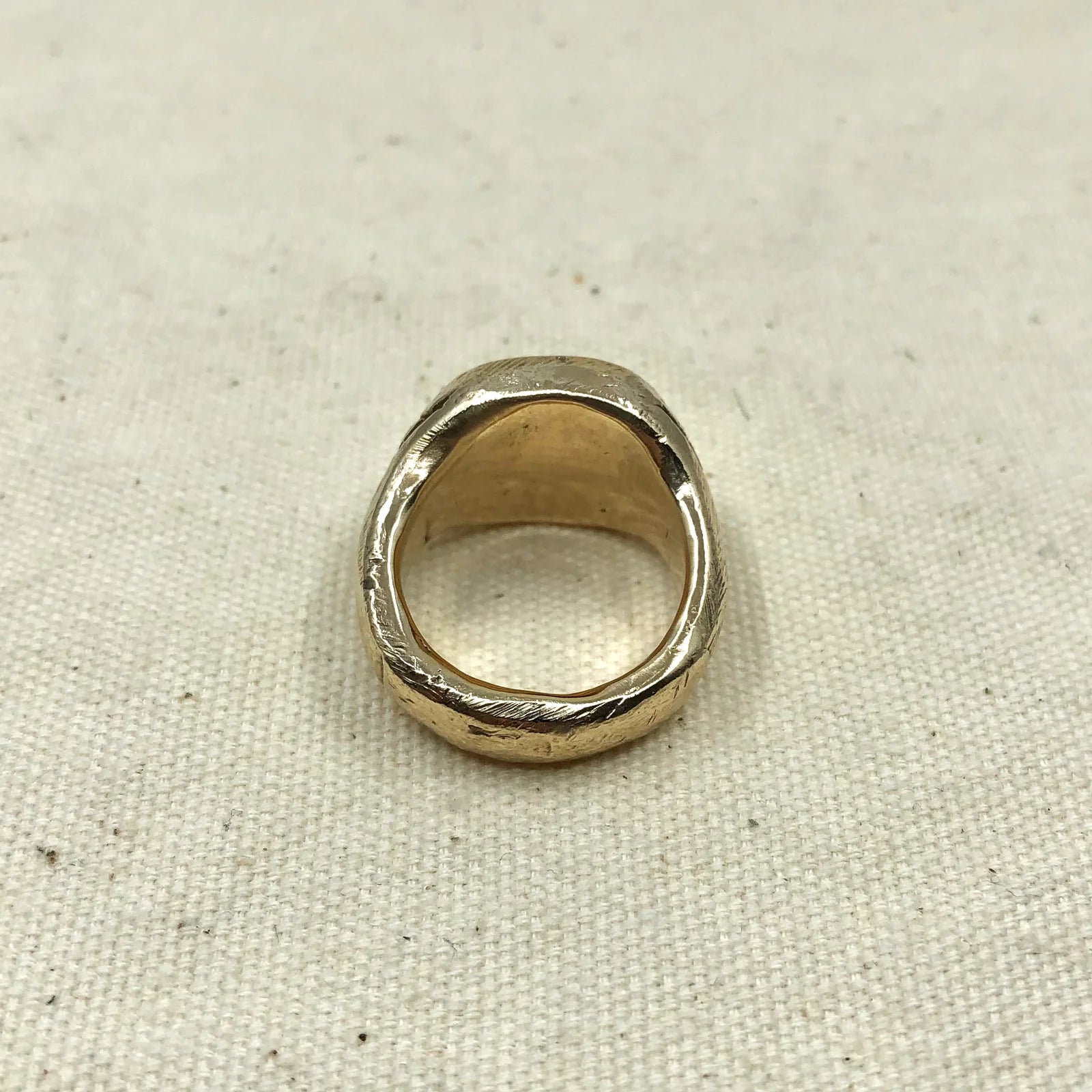 Gold Webs Signet Ring - Paranoid Ranch