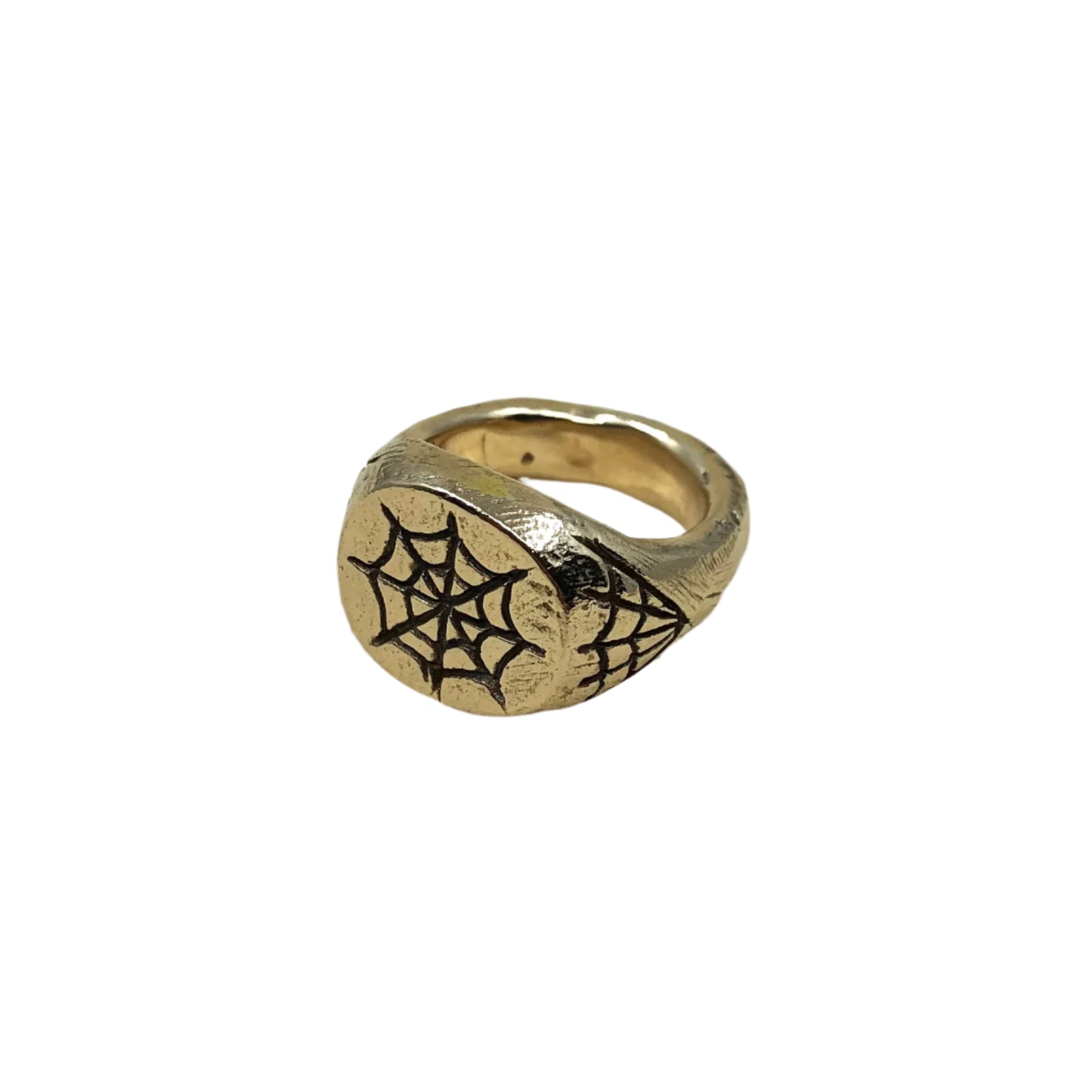 Gold Webs Signet Ring - Paranoid Ranch