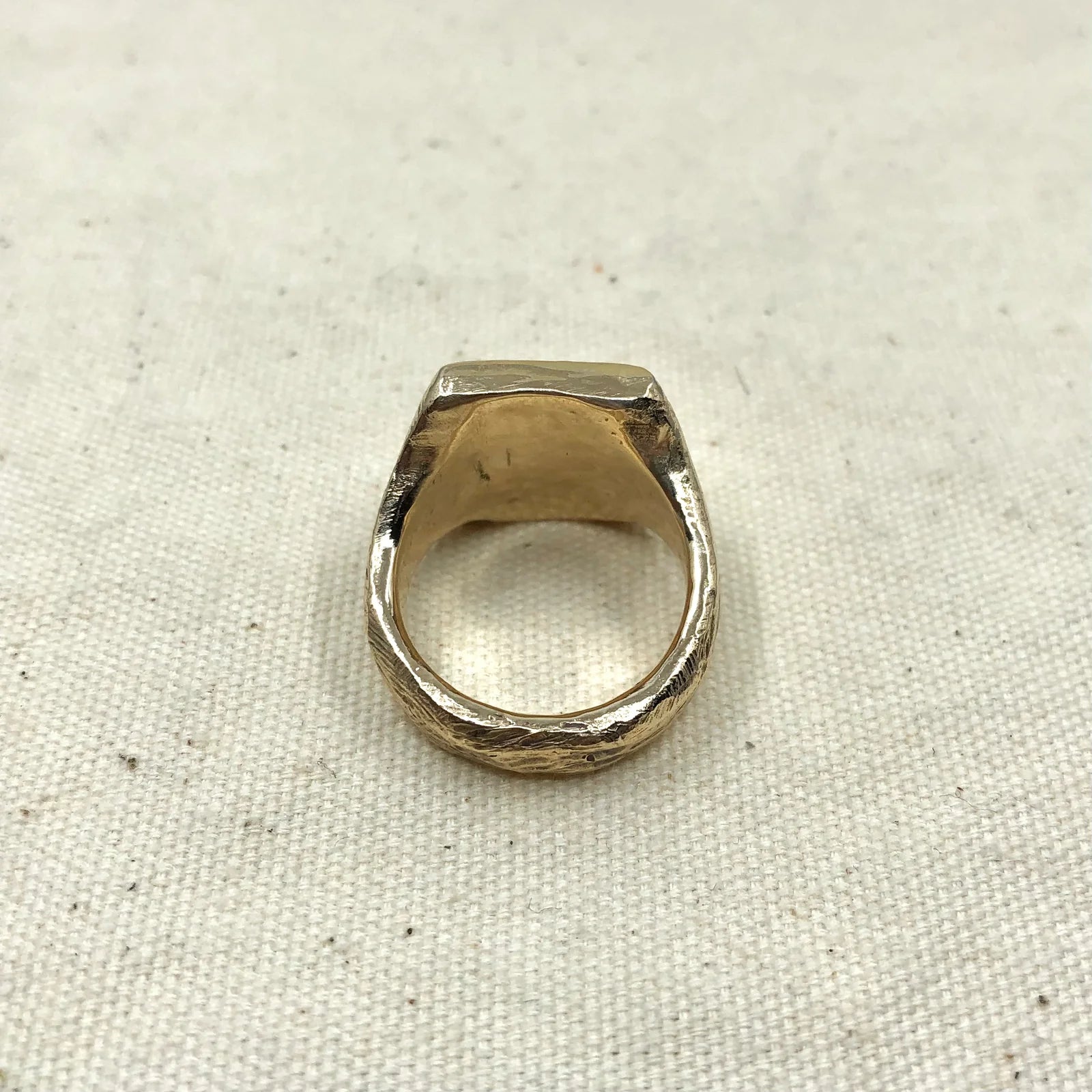 Gold Wild West Signet Ring - Paranoid Ranch