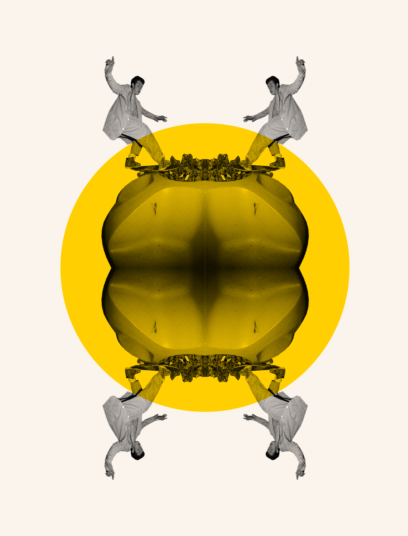 Gonz Silkscreened Print 1 - Paranoid Ranch