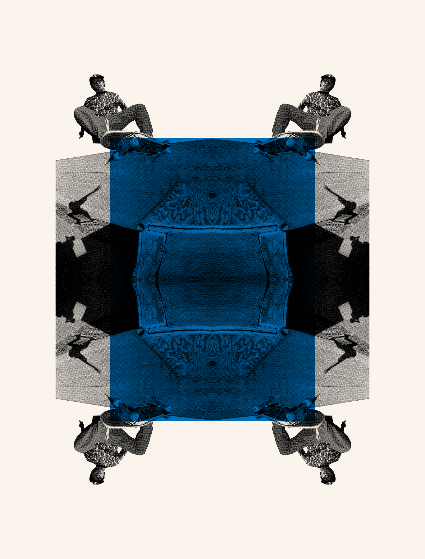 Gonz Silkscreened Print 3 - Paranoid Ranch