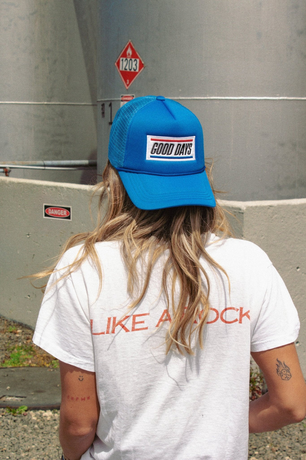 Good Days Trucker Hat - Paranoid Ranch