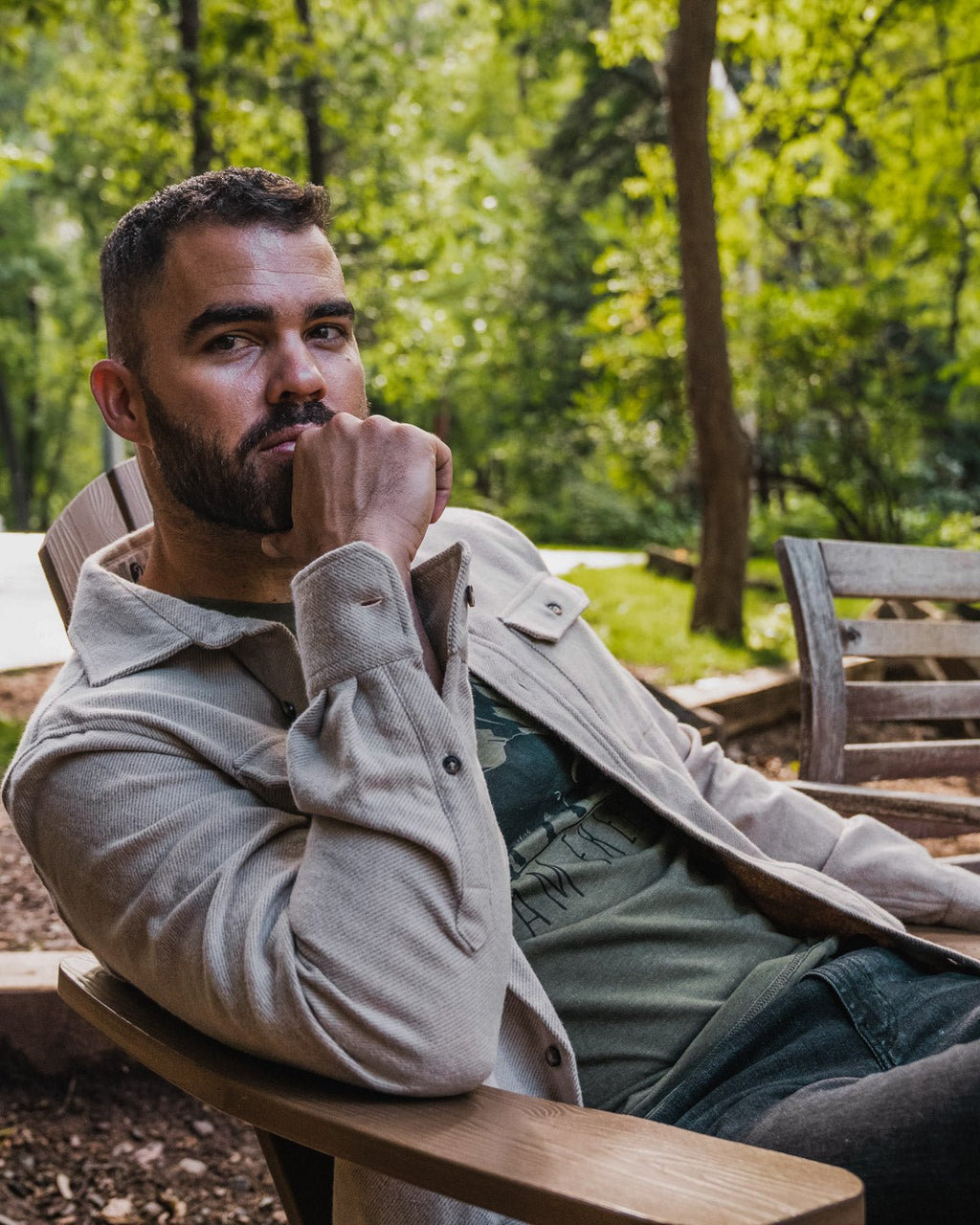 Grand Flannel, Camel - Paranoid Ranch