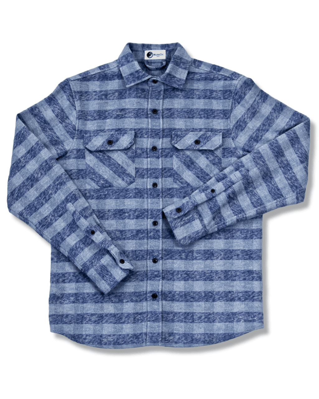 Grand Flannel, Checkered Blue - Paranoid Ranch
