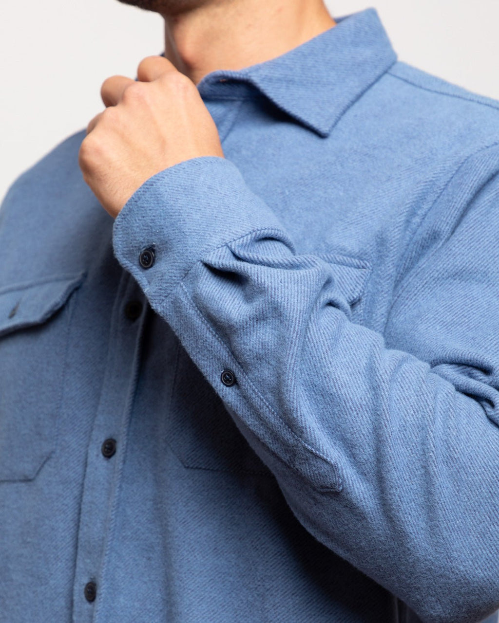 Grand Flannel, Lake Blue - Paranoid Ranch