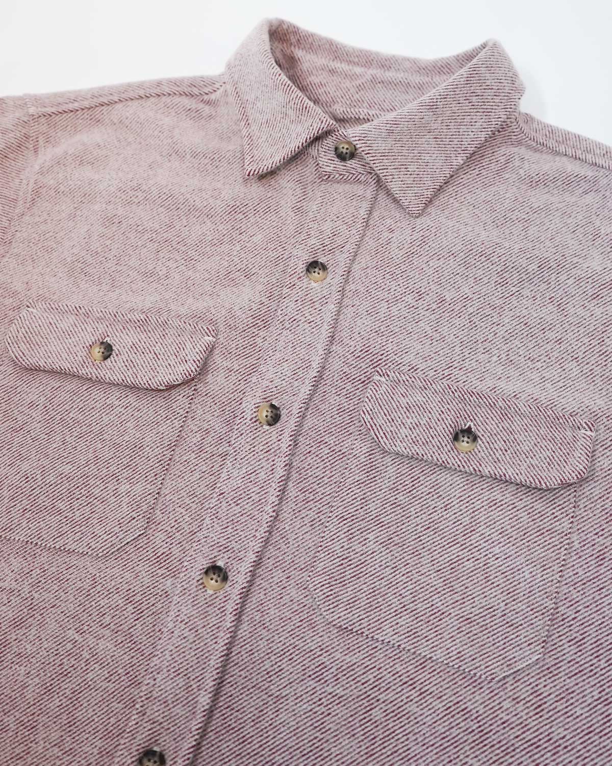 Grand Flannel, Maroon - Paranoid Ranch