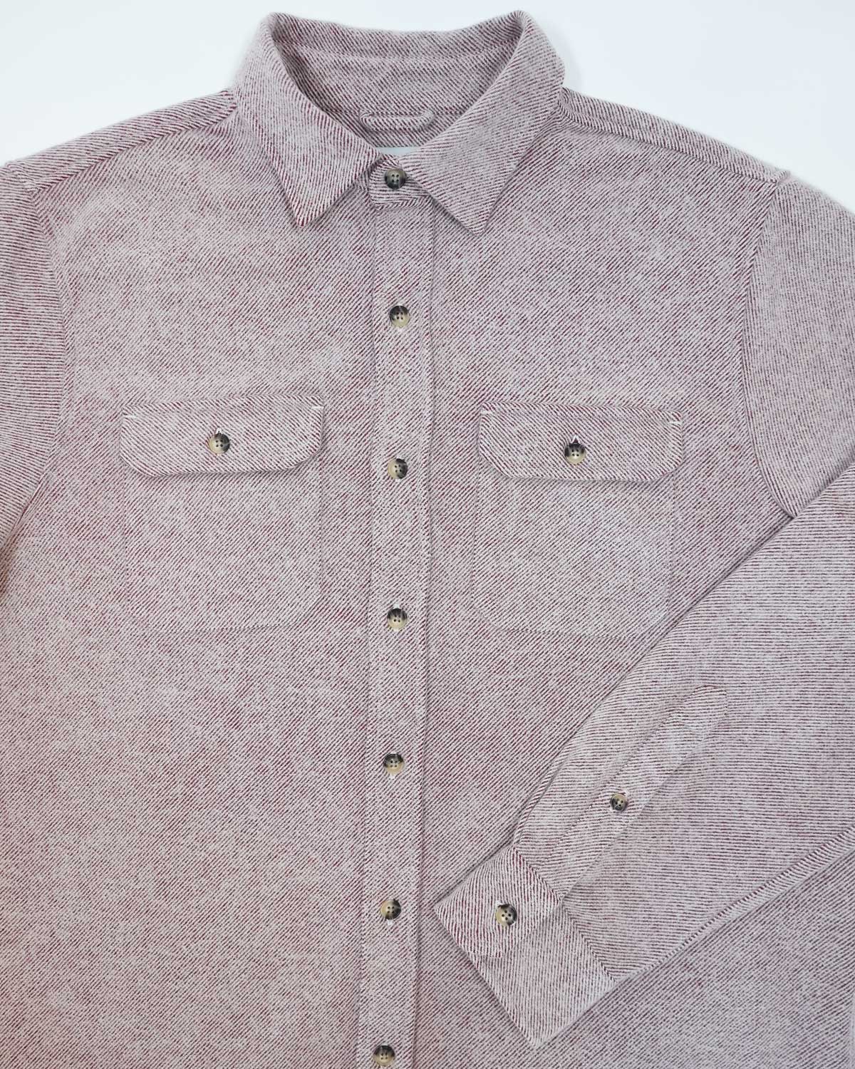 Grand Flannel, Maroon - Paranoid Ranch