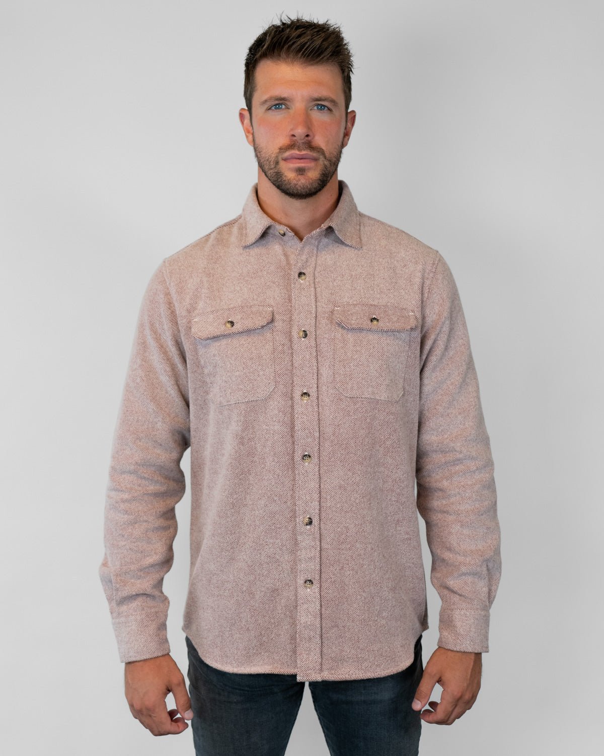 Grand Flannel, Maroon - Paranoid Ranch