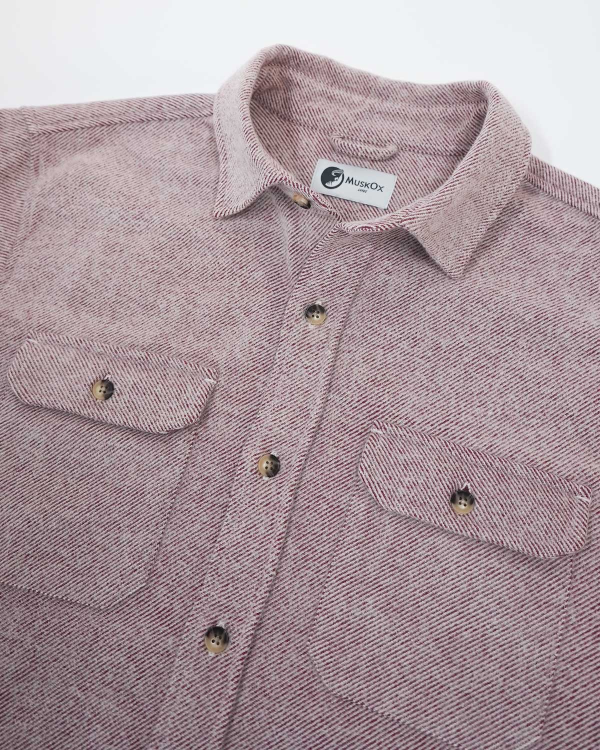 Grand Flannel, Maroon - Paranoid Ranch