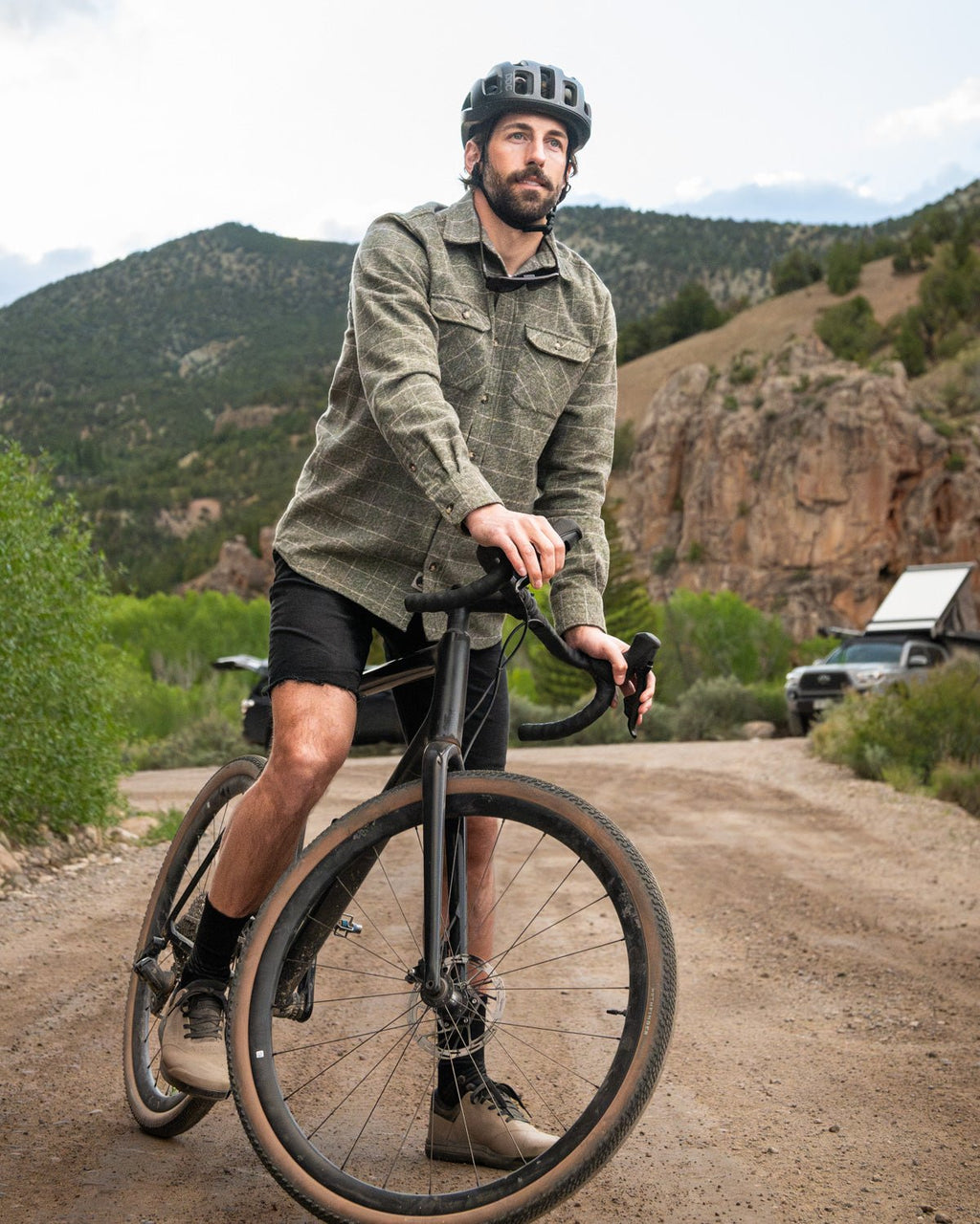 Grand Flannel, Moss Green - Paranoid Ranch