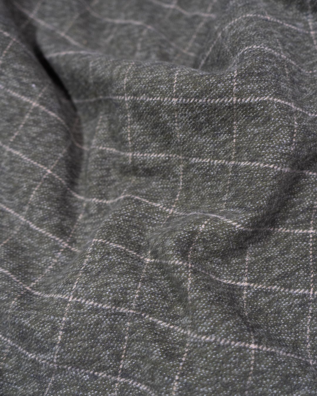 Grand Flannel, Moss Green - Paranoid Ranch