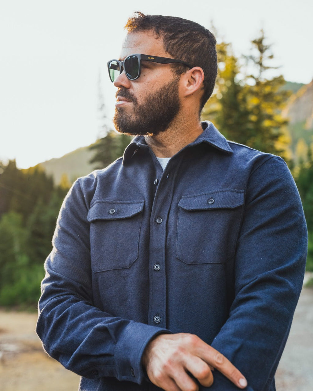 Grand Flannel, Navy - Paranoid Ranch