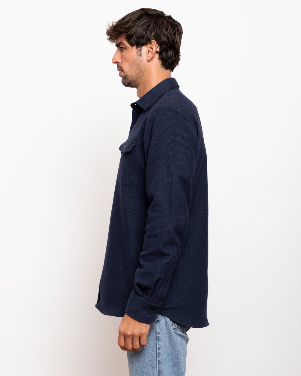 Grand Flannel, Navy - Paranoid Ranch