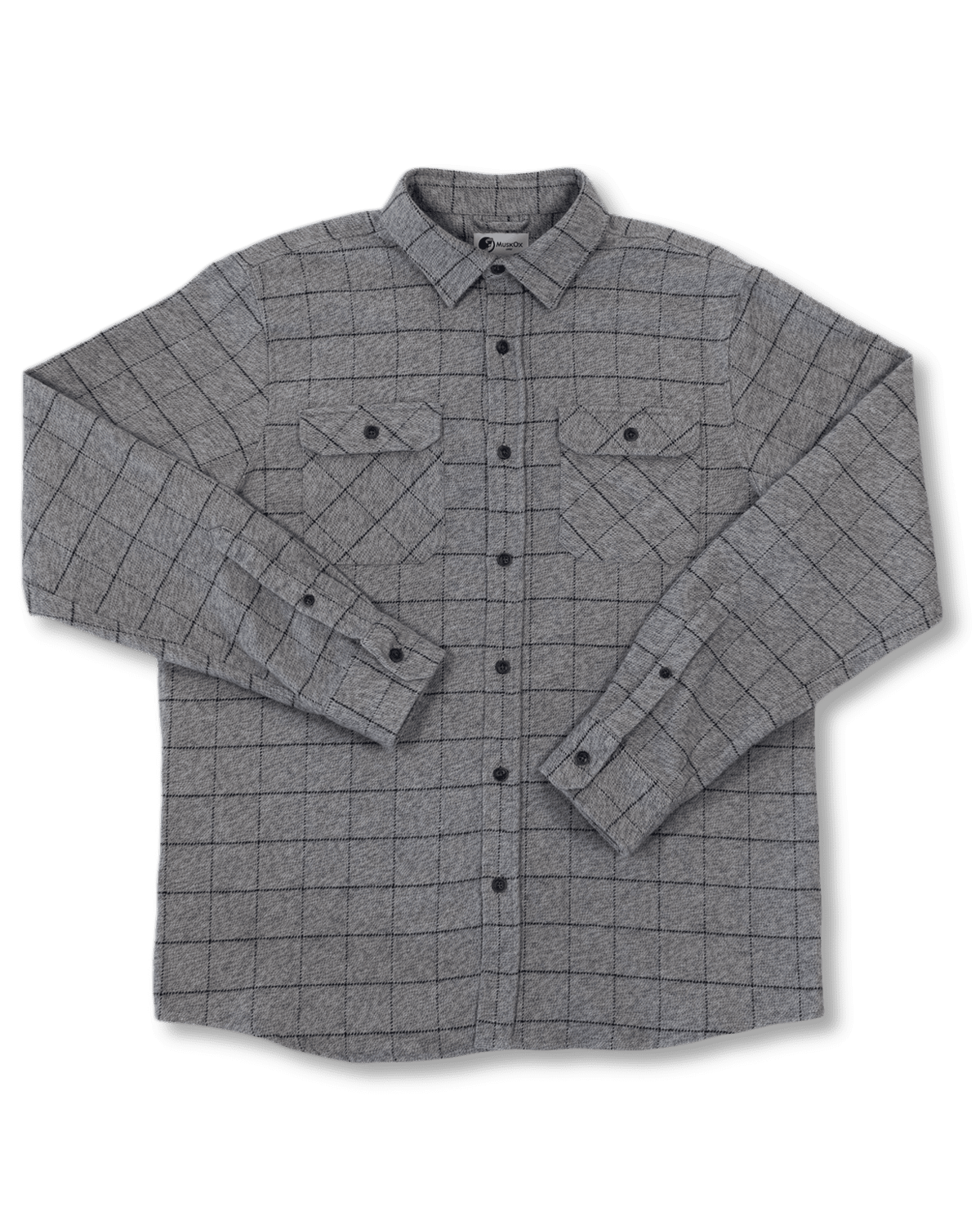 Grand Flannel, Pewter - Paranoid Ranch