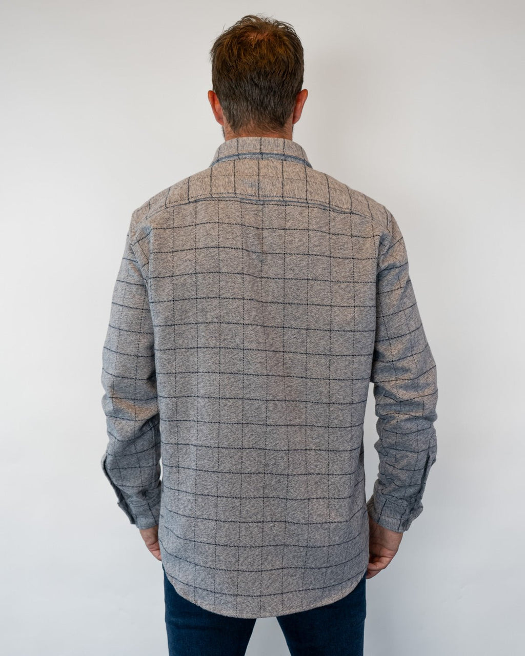 Grand Flannel, Pewter - Paranoid Ranch