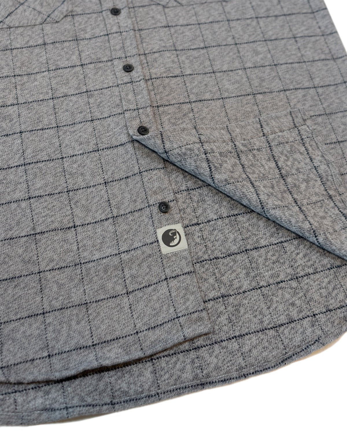 Grand Flannel, Pewter - Paranoid Ranch