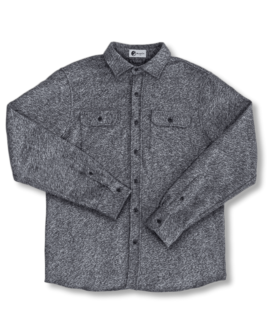 Grand Flannel, Steel Grey - Paranoid Ranch