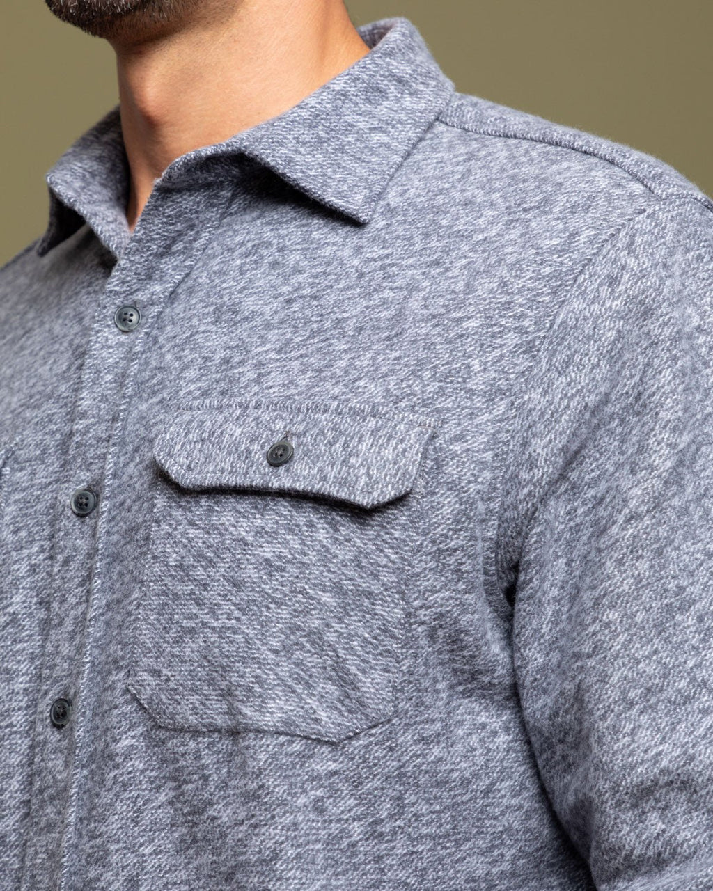 Grand Flannel, Steel Grey - Paranoid Ranch