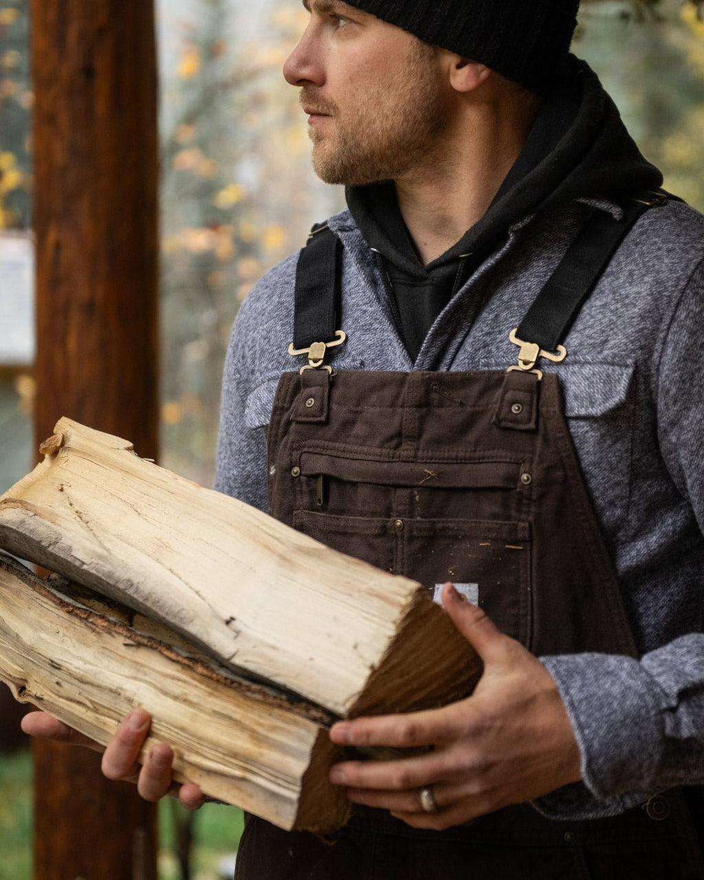 Grand Flannel, Steel Grey - Paranoid Ranch