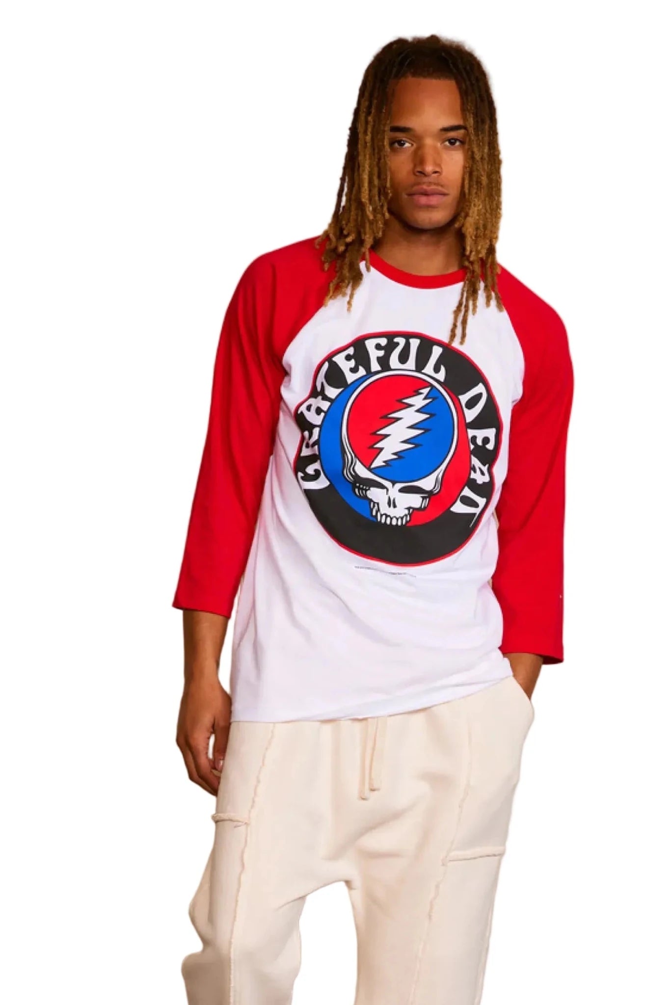 Grateful Dead Stealie Baseball Tee - Paranoid Ranch