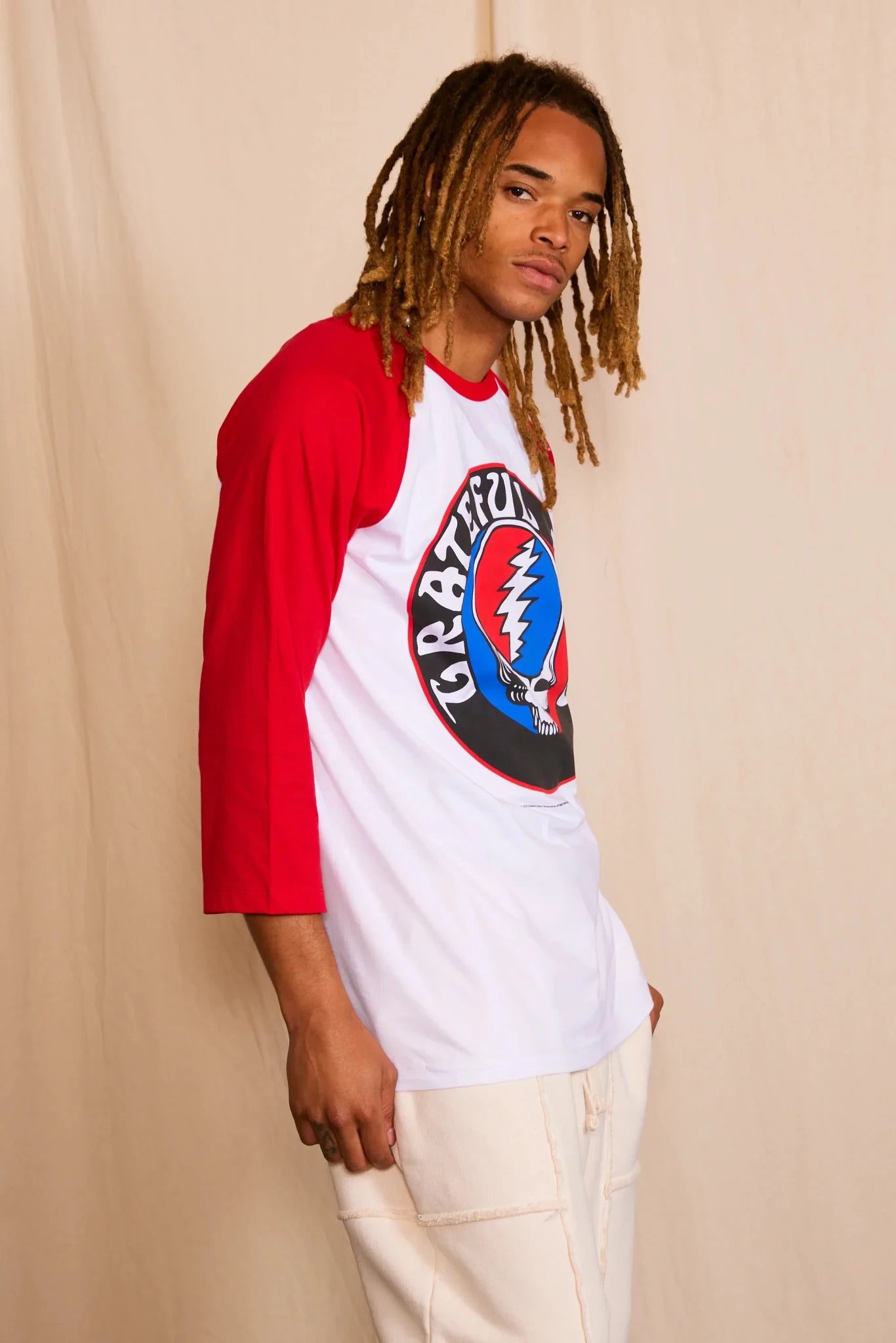 Grateful Dead Stealie Baseball Tee - Paranoid Ranch