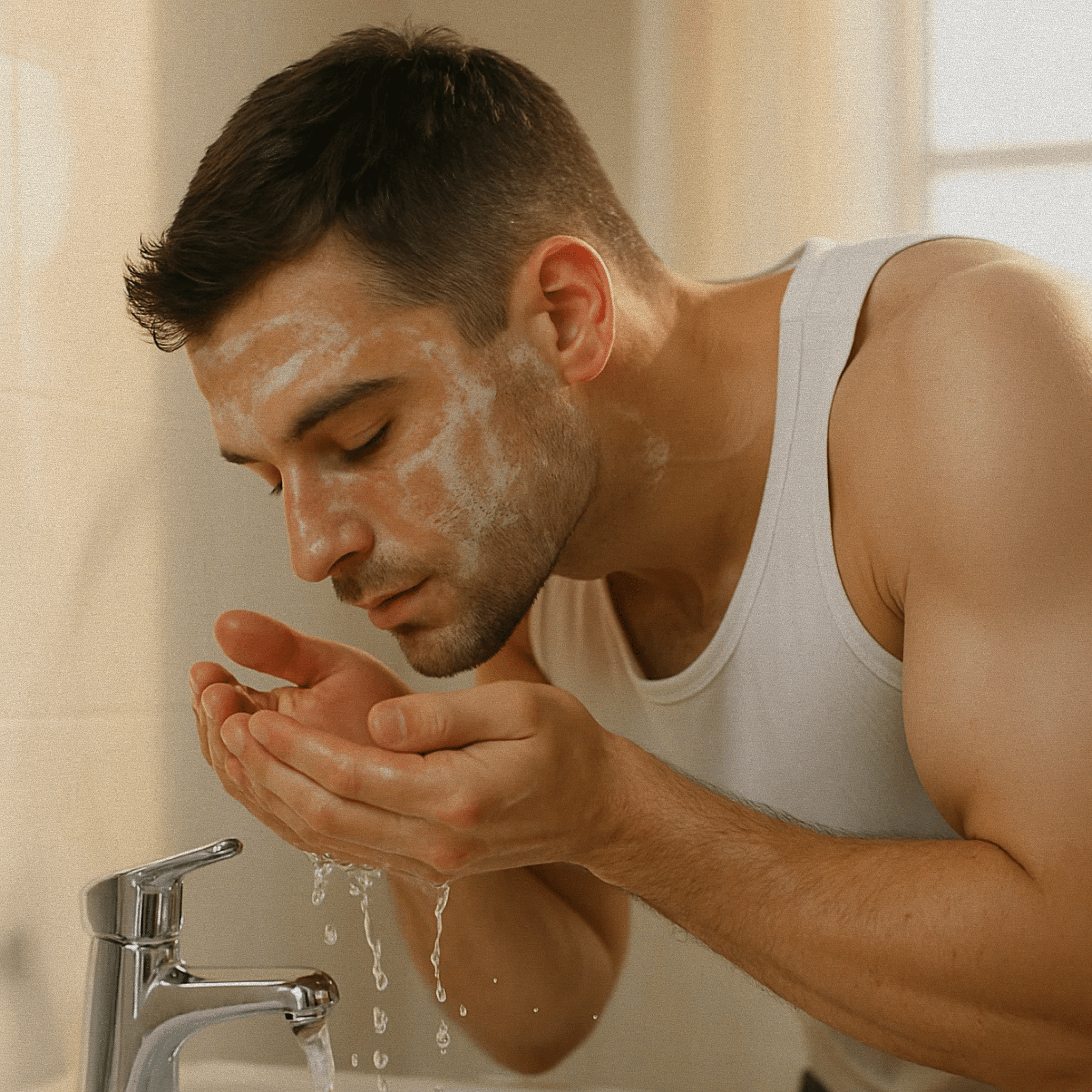 Grooming Lounge Mug Cleaner Face Wash - 1 Facial Cleanser For Men - Paranoid Ranch