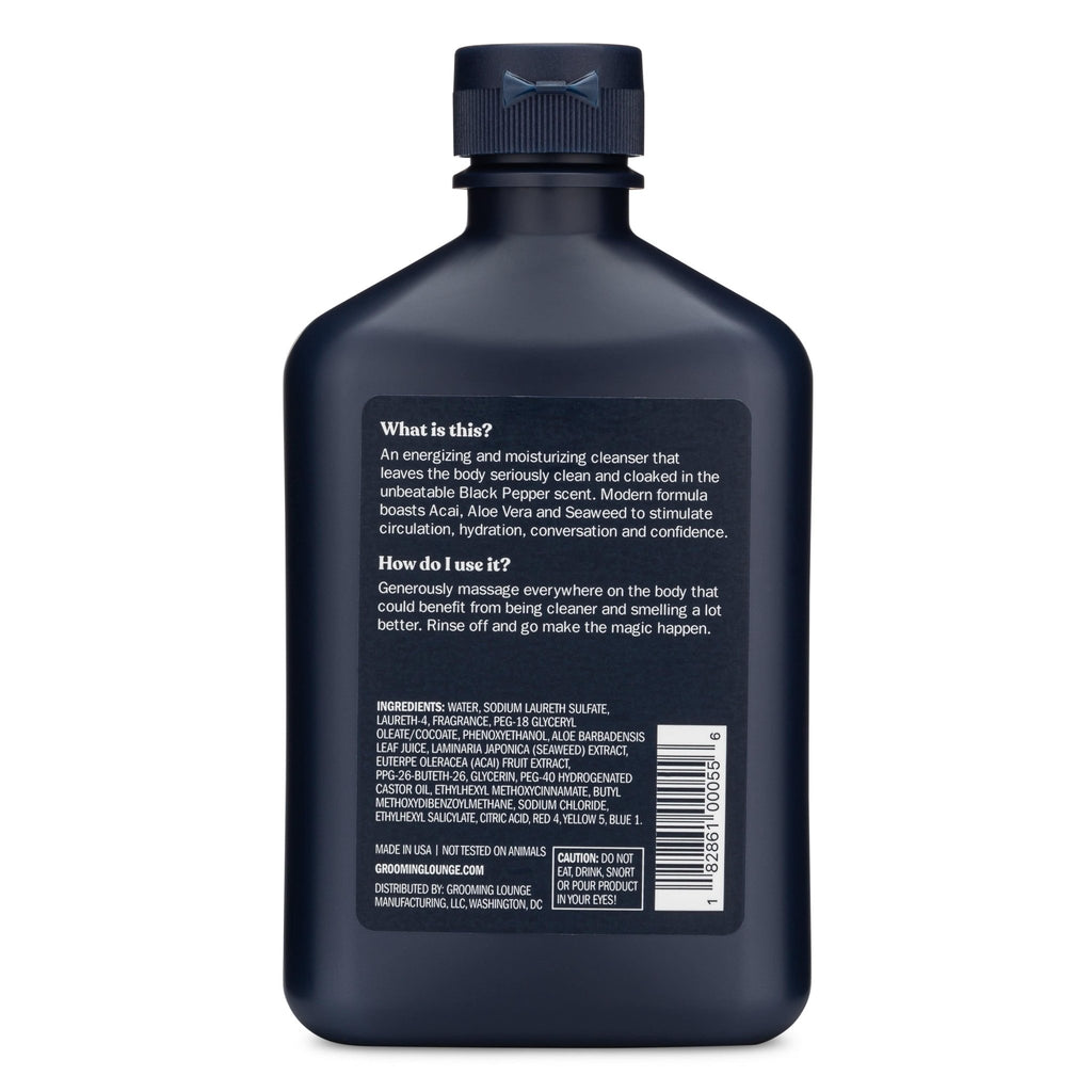 Grooming Lounge Our Best Smeller Body Wash - Black Pepper Body Cleanser - Paranoid Ranch