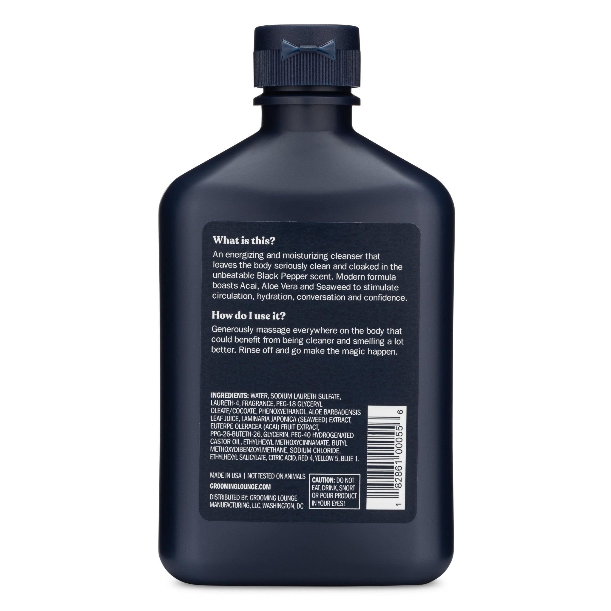 Grooming Lounge Our Best Smeller Body Wash - Black Pepper Body Cleanser - Paranoid Ranch