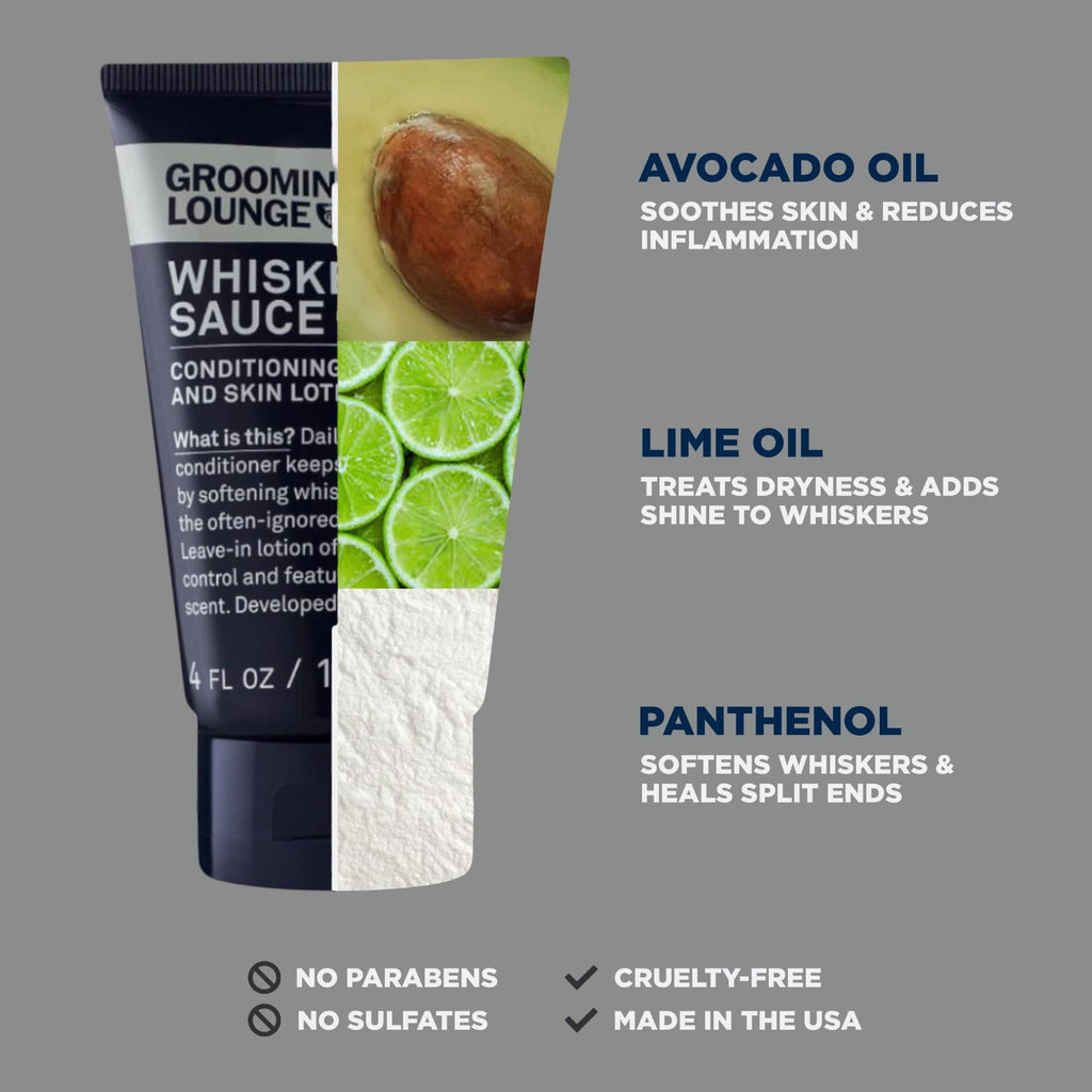 Grooming Lounge Whisker Sauce Beard Conditioner - Paranoid Ranch