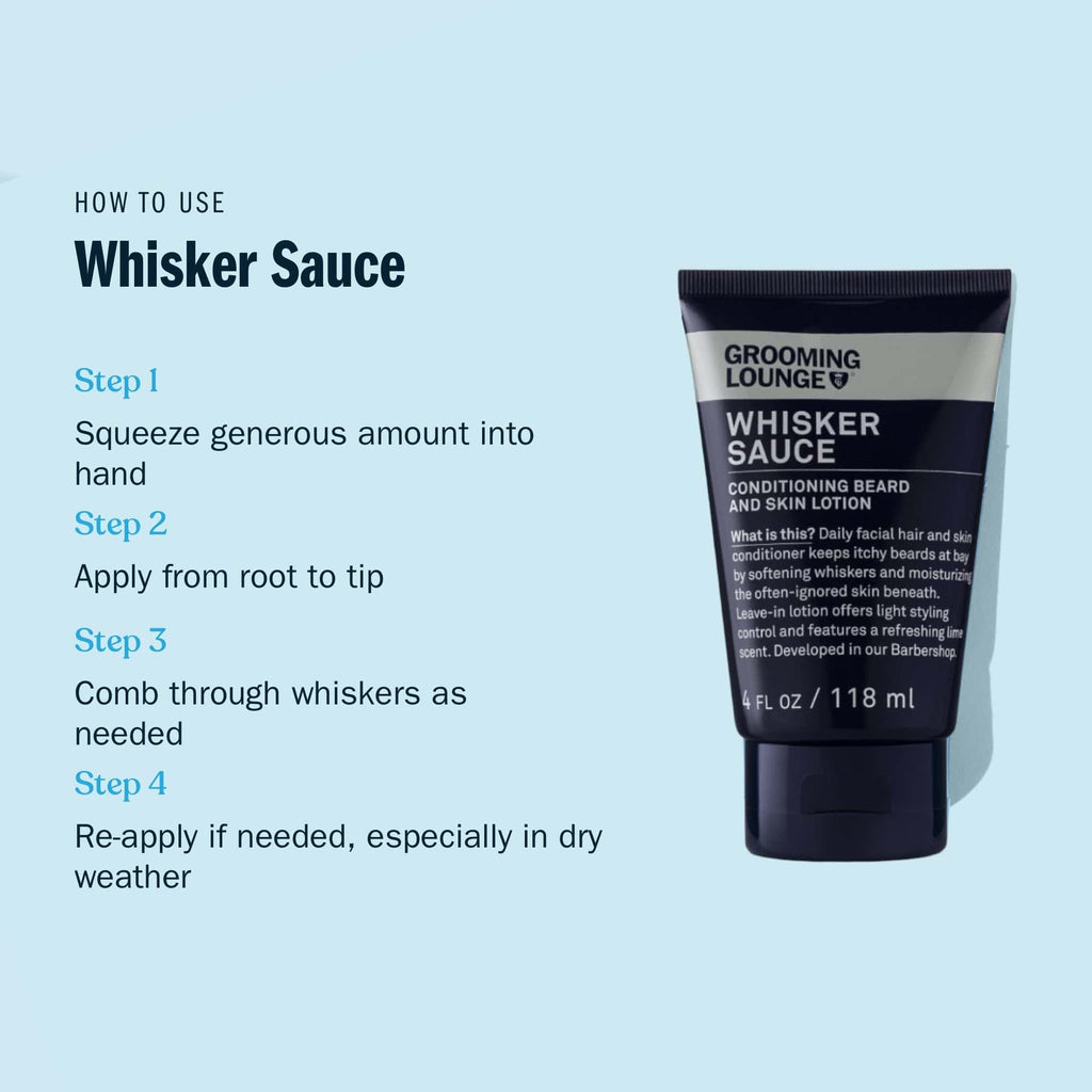 Grooming Lounge Whisker Sauce Beard Conditioner - Paranoid Ranch