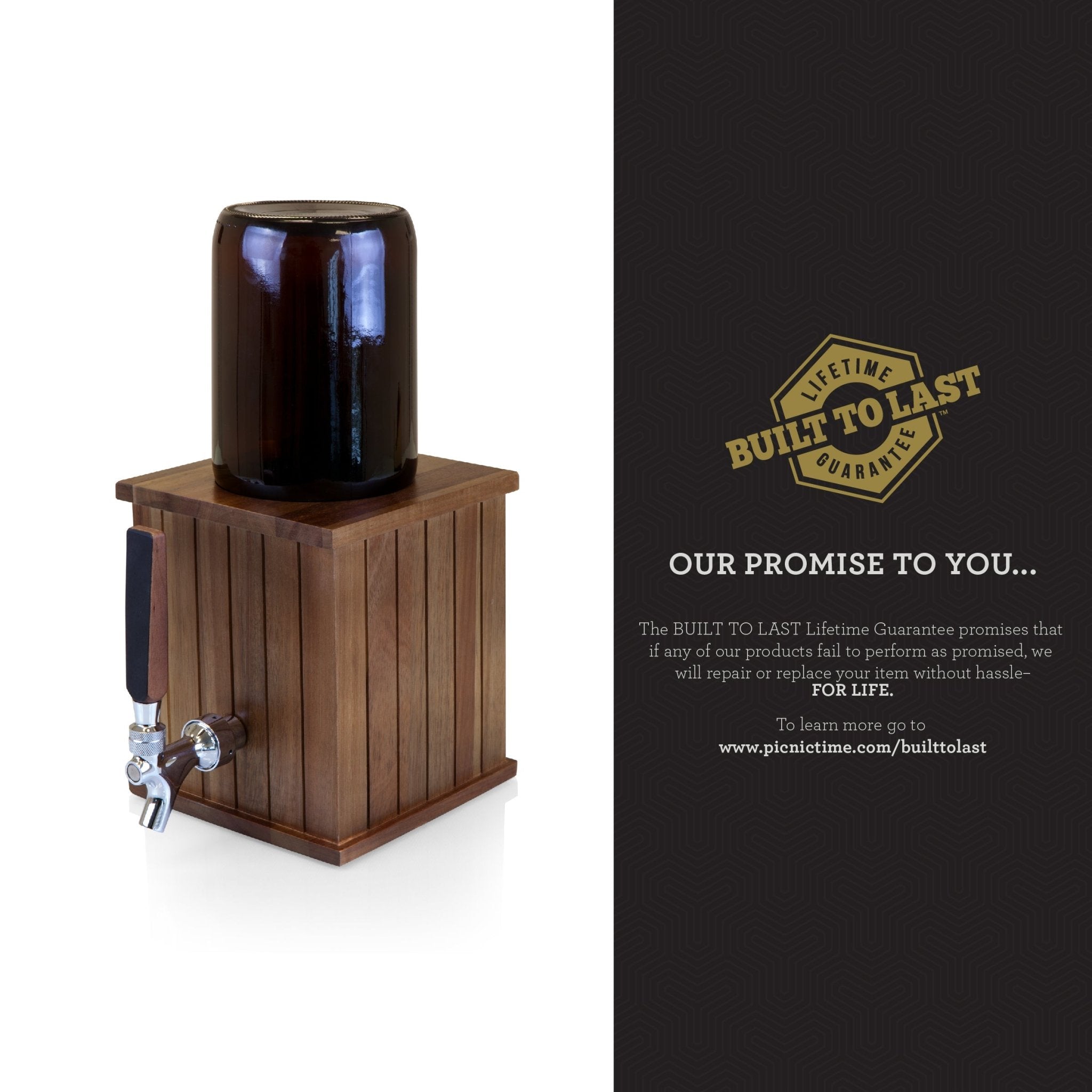 Growler Tap with 64 oz. Glass Growler - Paranoid Ranch