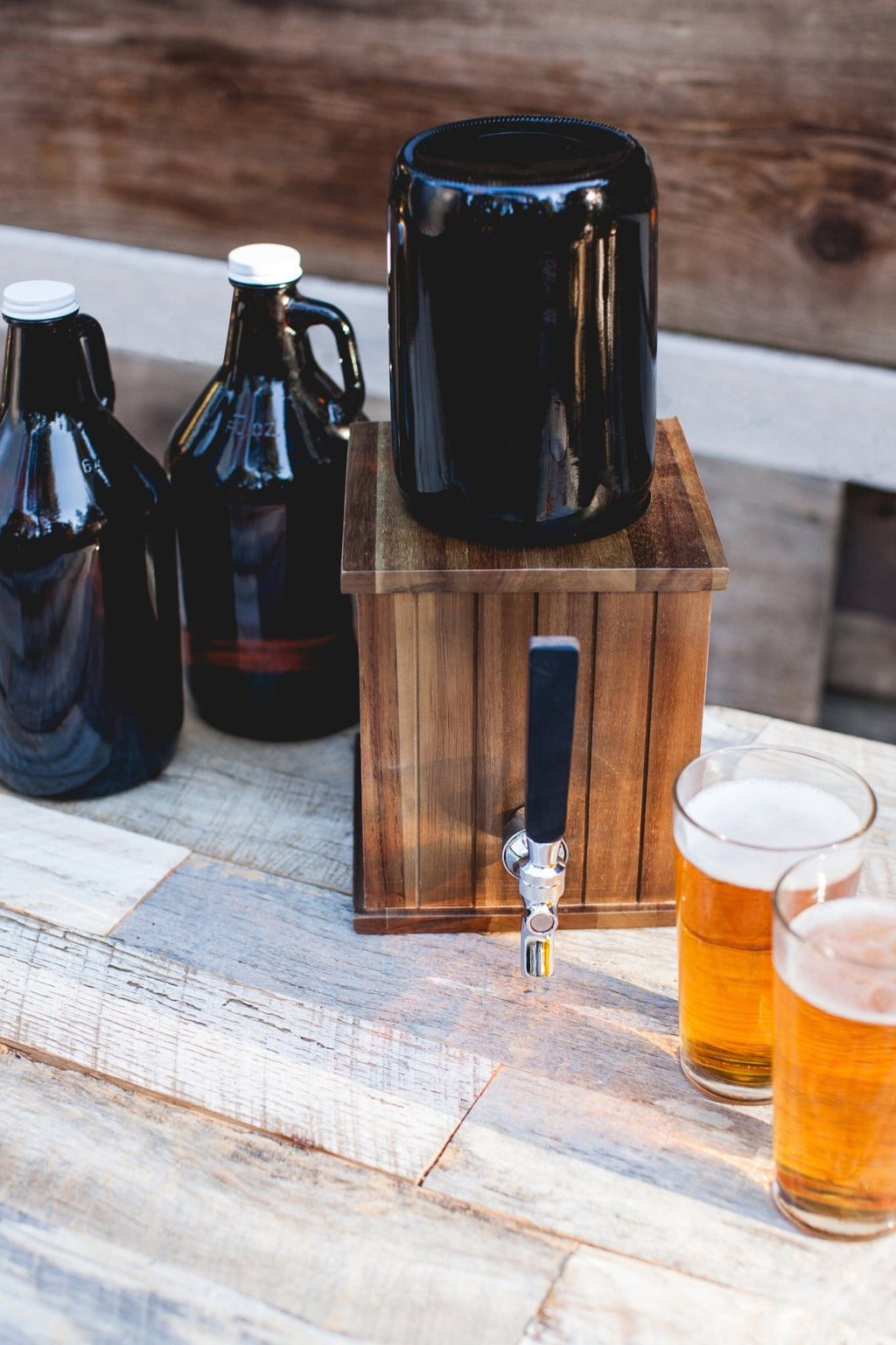 Growler Tap with 64 oz. Glass Growler - Paranoid Ranch