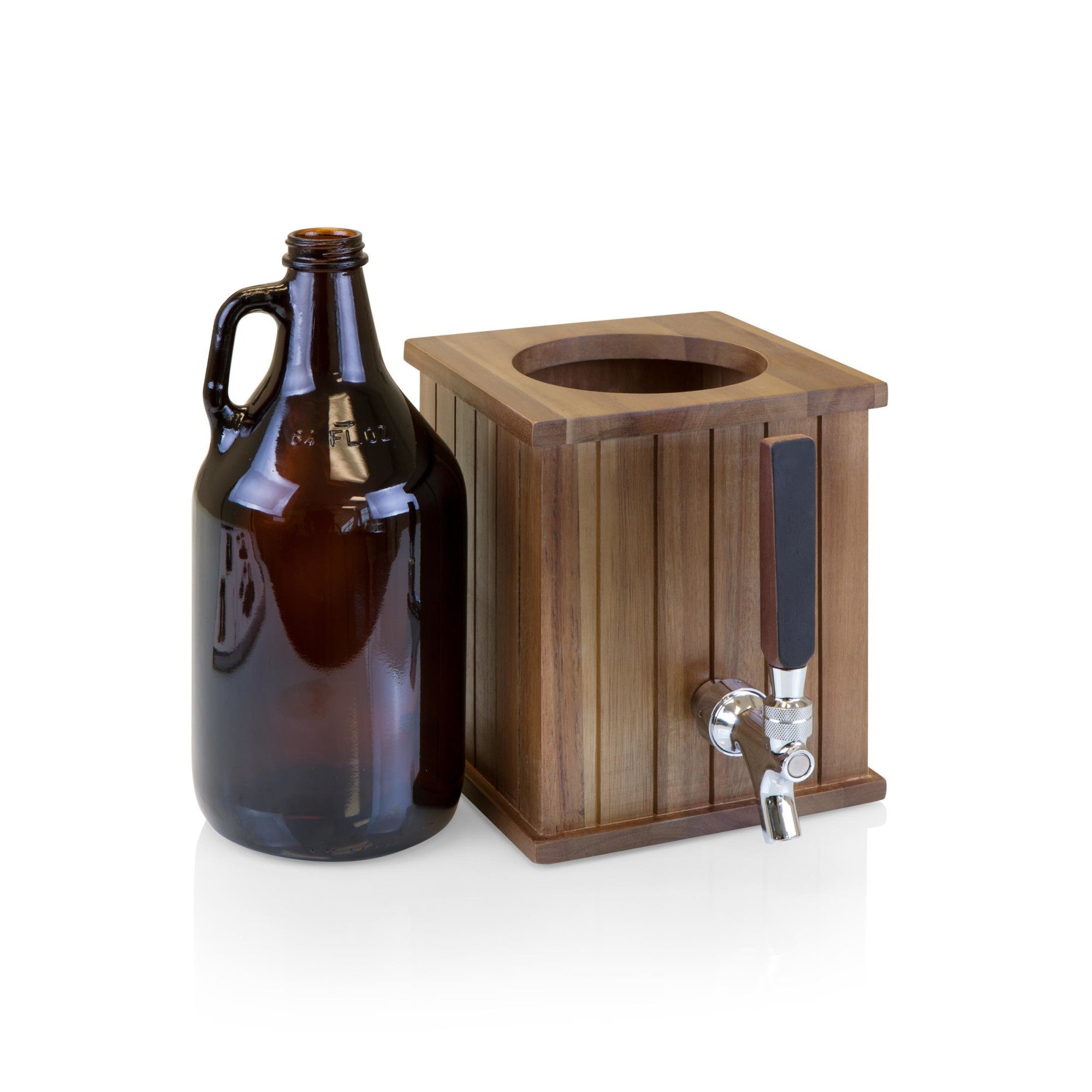 Growler Tap with 64 oz. Glass Growler - Paranoid Ranch