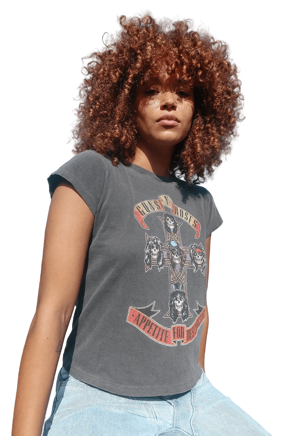 Guns N Roses Appetite For Destruction Shrunken Tee - Paranoid Ranch