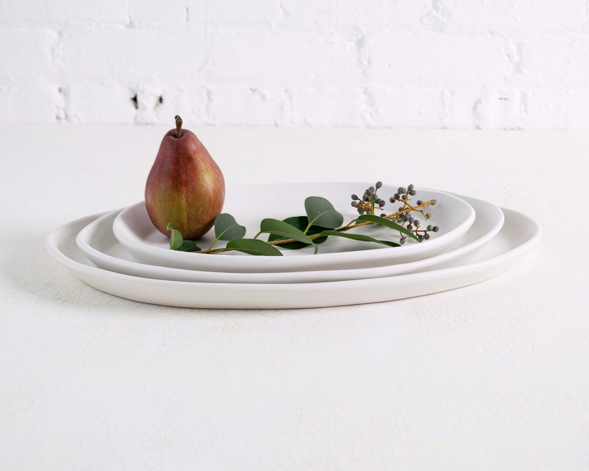 Haand 3 Piece Serving Platter Set - Paranoid Ranch