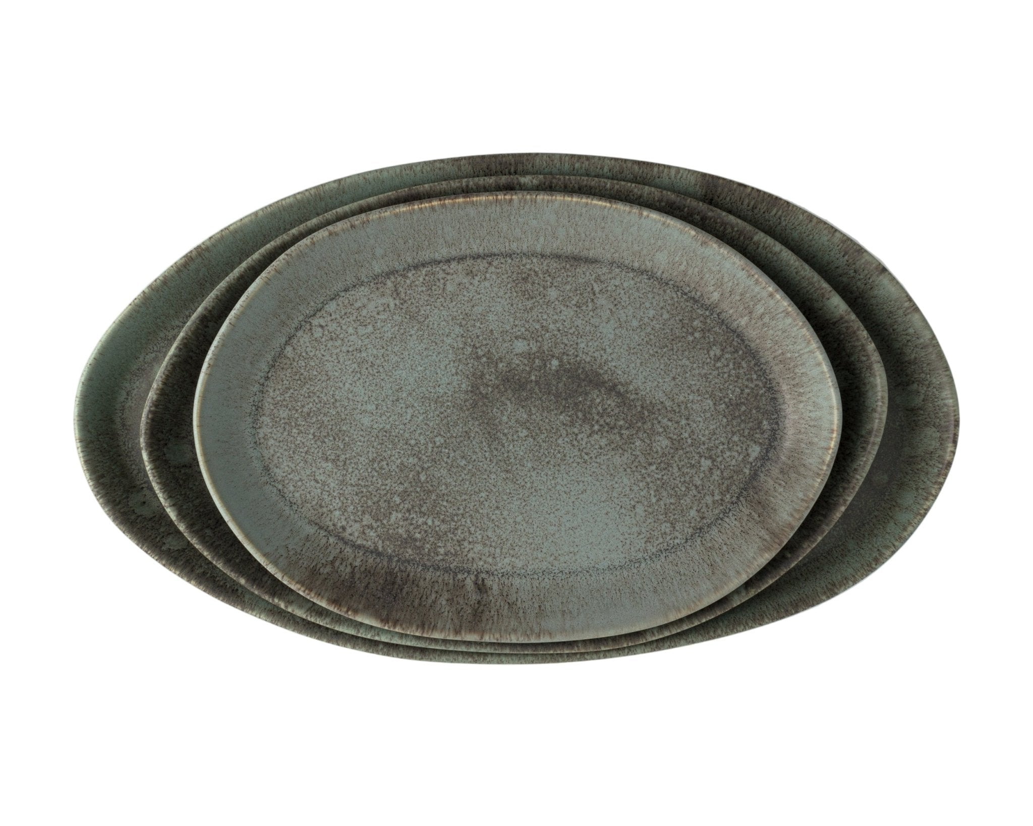 Haand 3 Piece Serving Platter Set - Paranoid Ranch