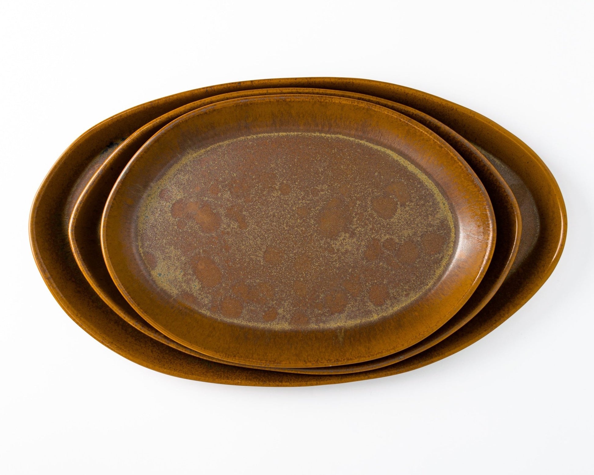 Haand 3 Piece Serving Platter Set - Paranoid Ranch
