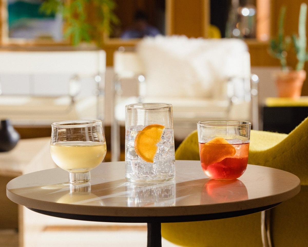 Hand Blown Highball Glasses - Paranoid Ranch