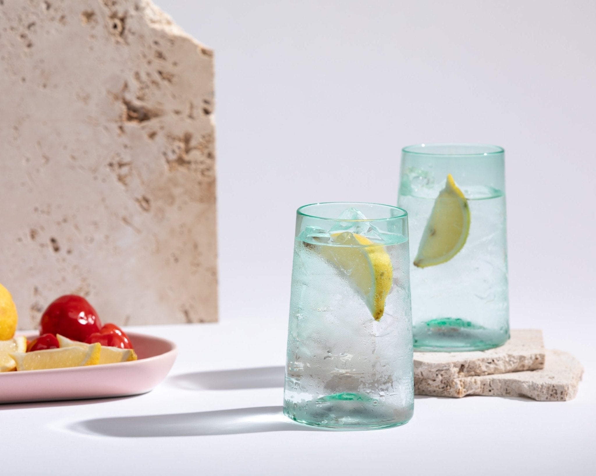Hand Blown Highball Glasses - Paranoid Ranch