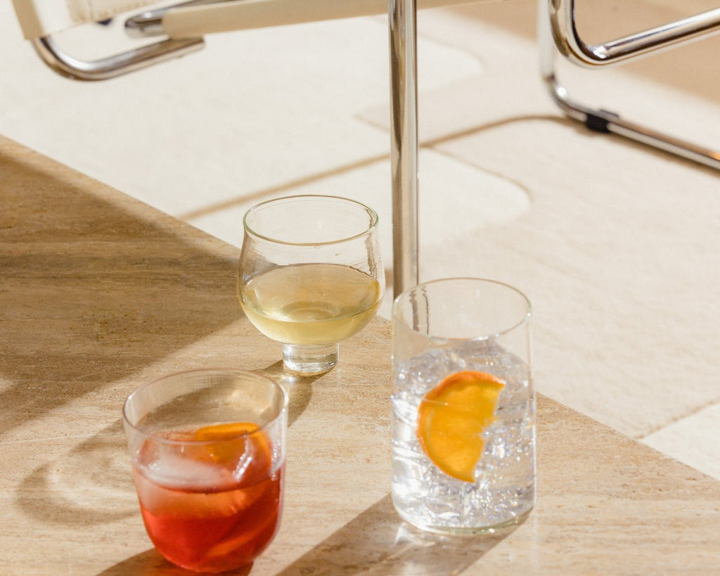 Hand Blown Highball Glasses - Paranoid Ranch