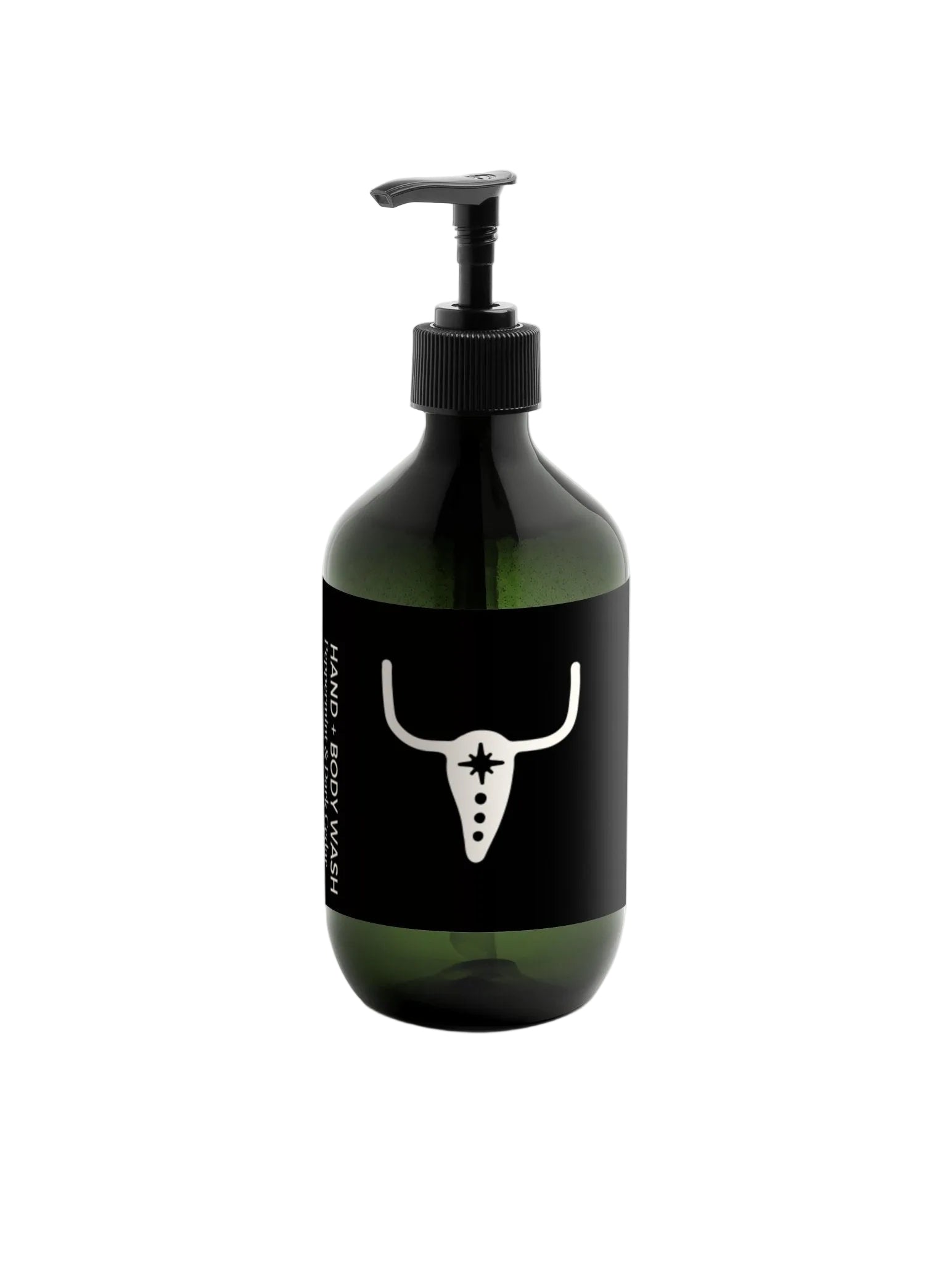 Hand & Body Wash, Peppermint + Dark Cedar - Paranoid Ranch