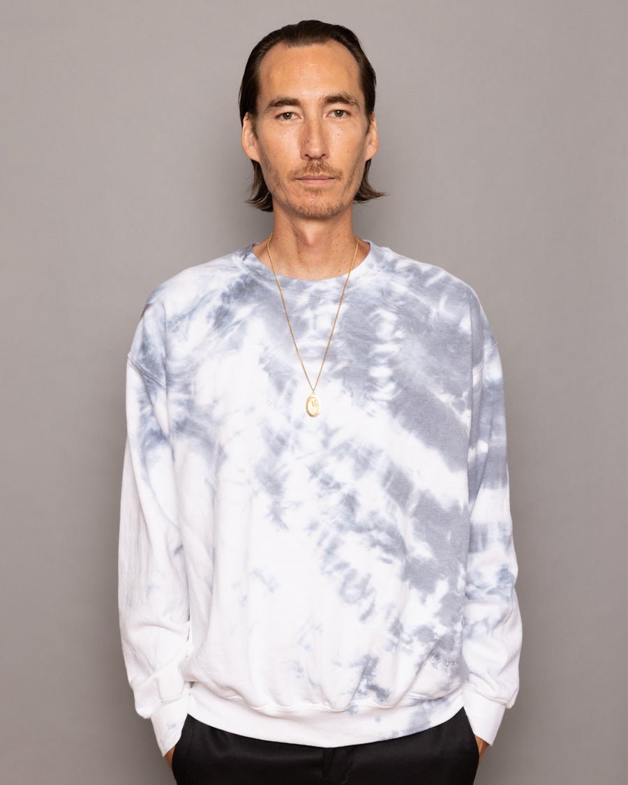 Hand Dyed Sweatshirt - Morning Fog - Paranoid Ranch